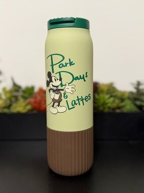 NWT Starbucks x Disney | Park Days & Lattes Stainless Steel Bottle